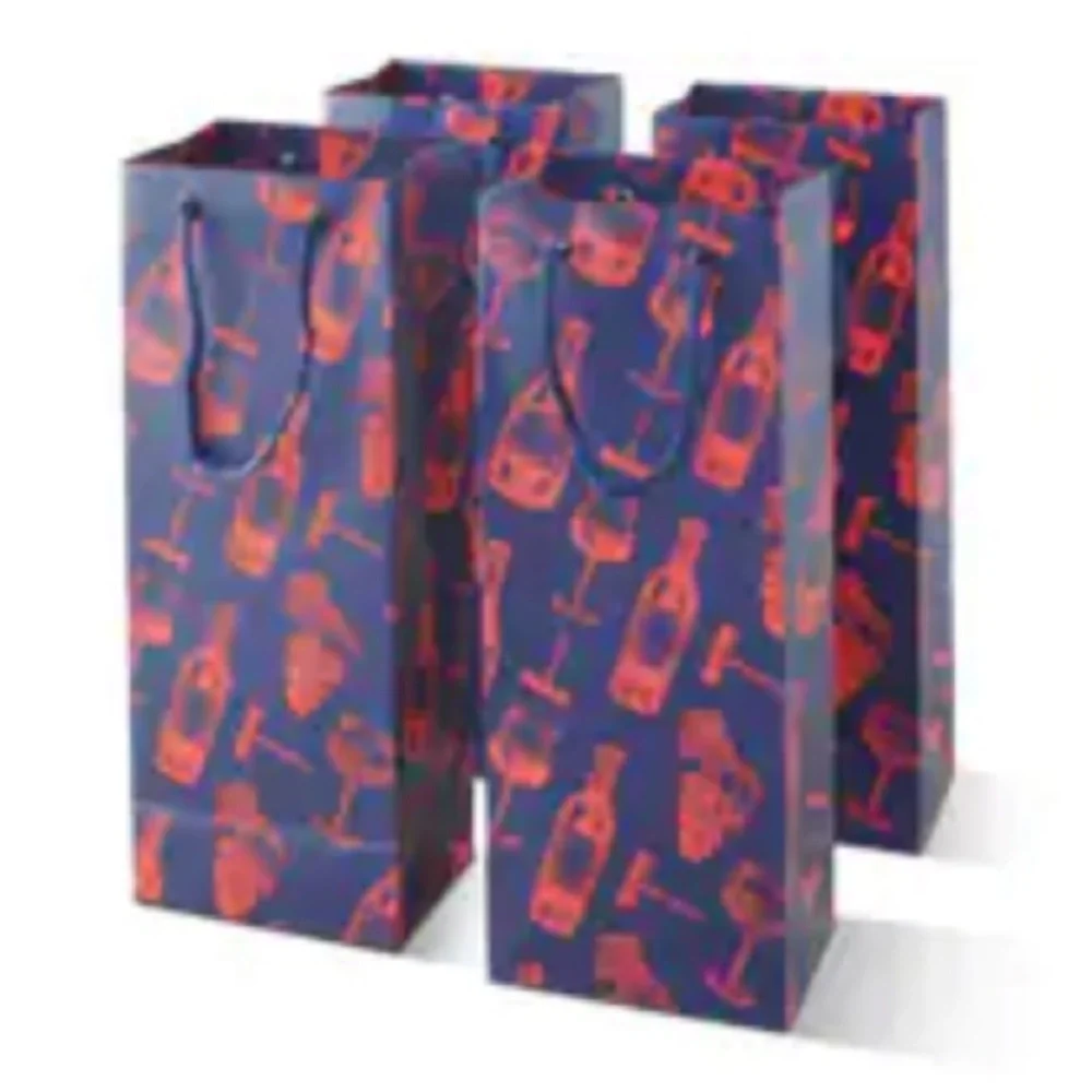 New Wine Gift Bag Set of 4